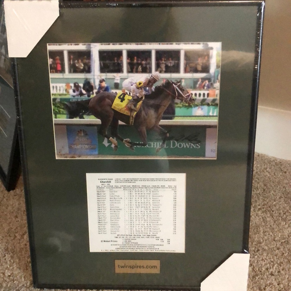 Buy all 3, discount save $40… Thoroughbred Racing Memorabilia